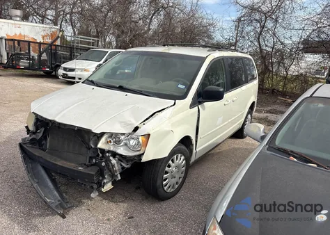 2010 Chrysler Town & Country Lx из США, поврежденный, VIN 2A4RR4DE1AR266445